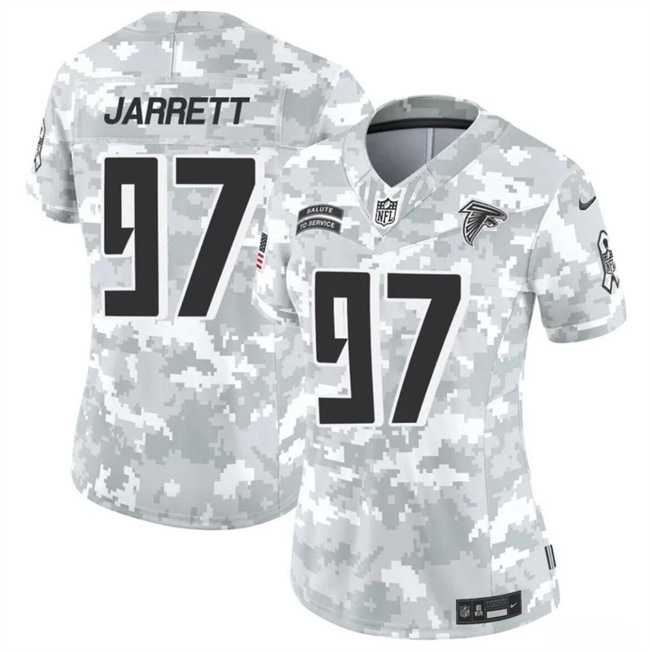 Womens Atlanta Falcons #97 Grady Jarrett 2024 F.U.S.E Arctic Camo Salute To Service Limited Stitched Jersey Dzhi->atlanta falcons->NFL Jersey